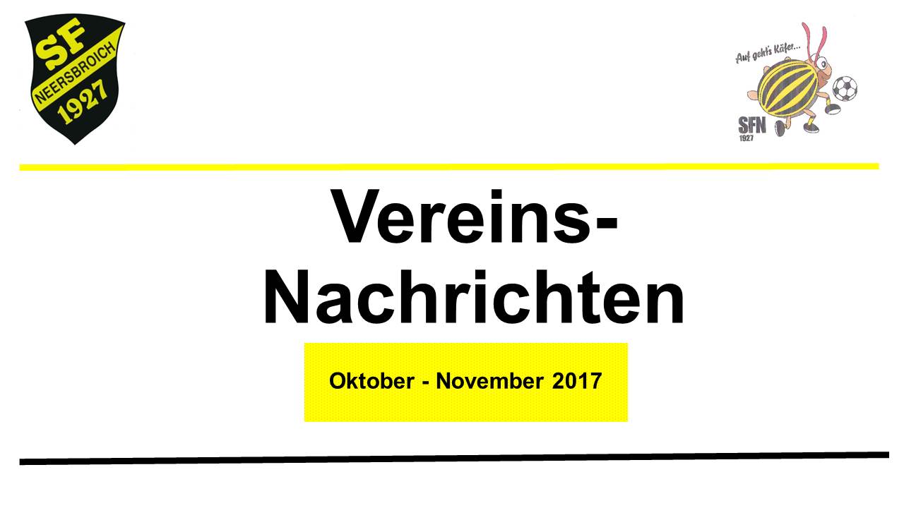 Vorstand Aktuell 10/2017