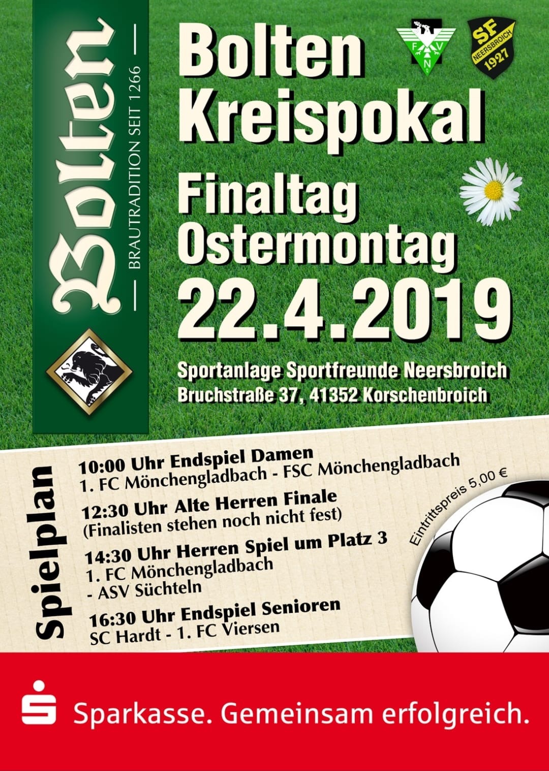 Bolten Kreispokal – Finaltag in Neersbroich