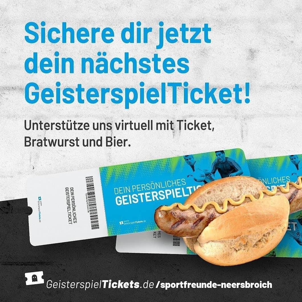 Sportfreunde Neersbroich – Geisterspieltickets