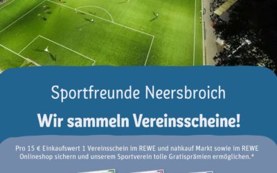 Es geht wieder los: Scheine für Vereine