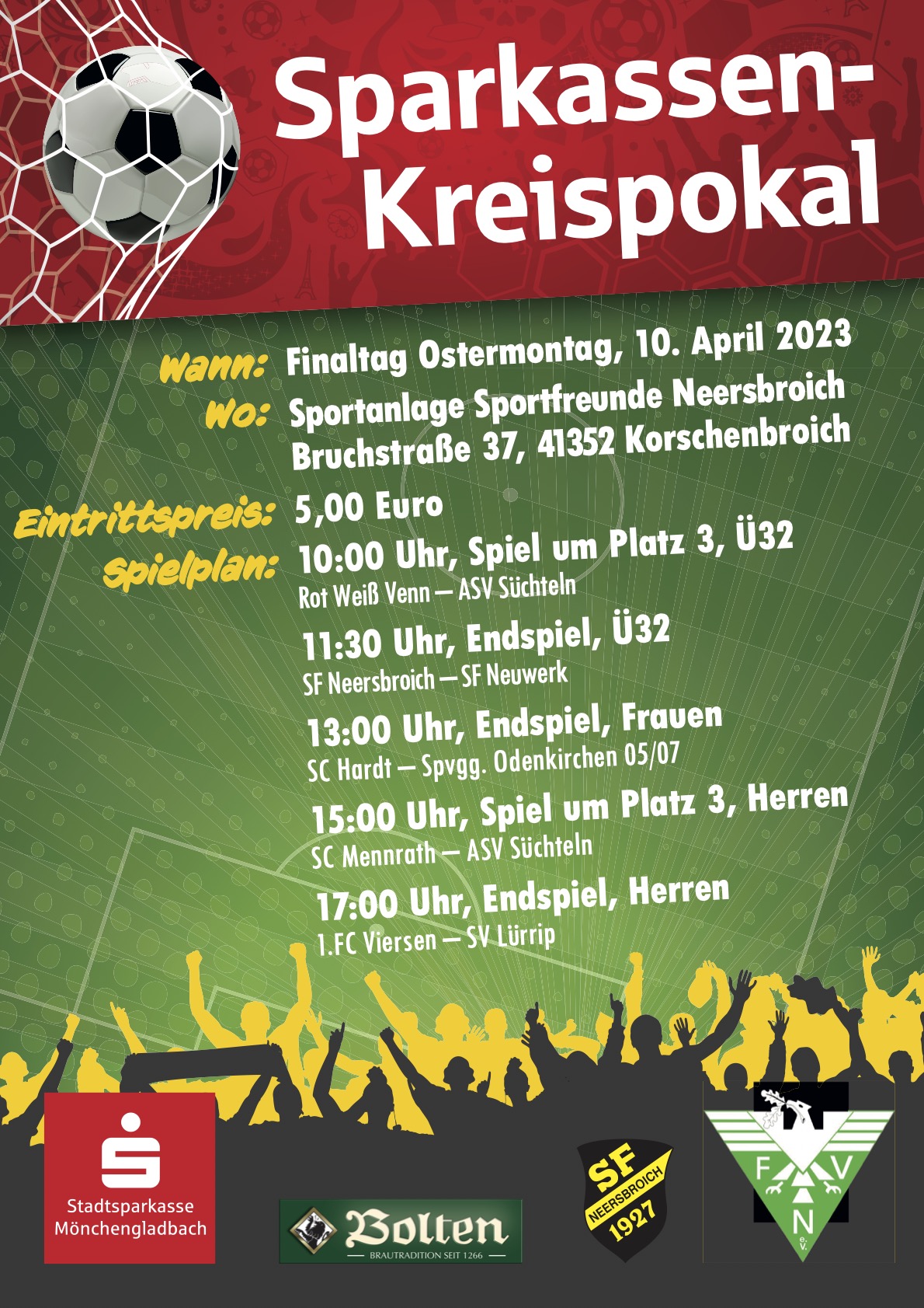 Plakat Sparkassen-Kreispokal A2