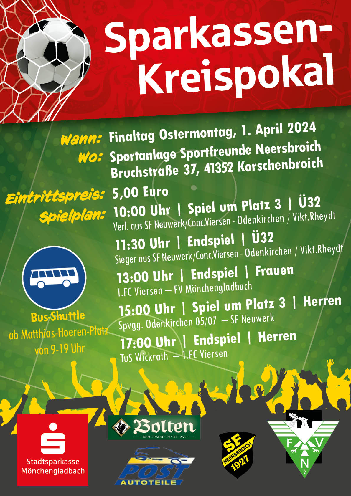 Plakat Sparkassen-Kreispokal A2