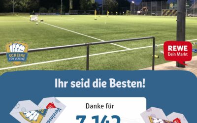 Danke schön – Scheine für Vereine