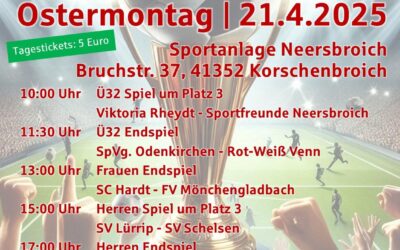 Sparkassen Kreispokal – Endspieltag in Neersbroich