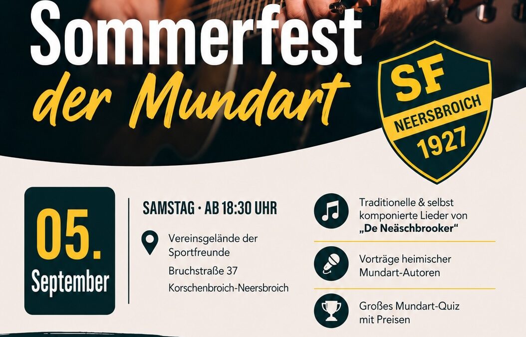 Sommerfest der Mundart 2026